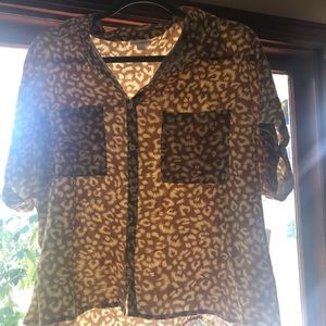 Leopard print Amy size medium.